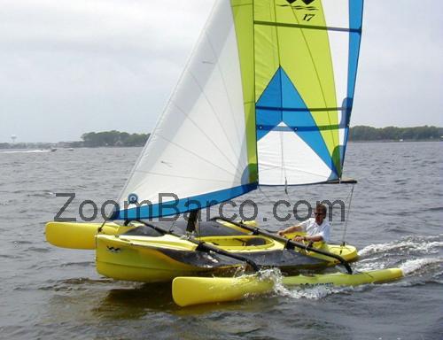 Windrider 17 Trimaran ficha tecnica